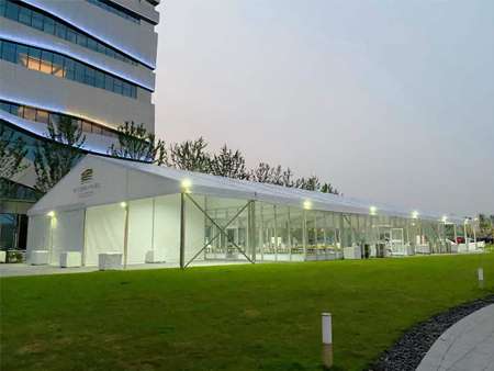 靈通篷房助力長(zhǎng)江潮文旅生活節(jié)，預(yù)?；顒?dòng)圓滿(mǎn)成功