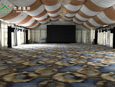 洲際酒店玻璃篷房，移動(dòng)婚禮的解決方案